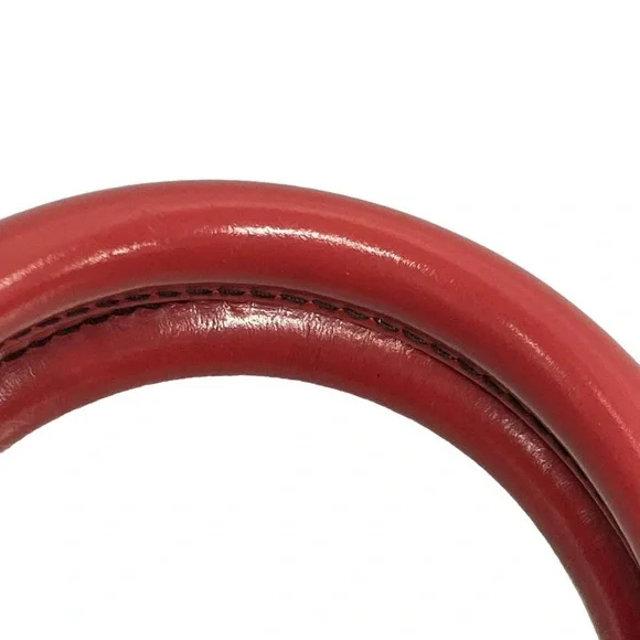 Authentic Louis Vuitton Castilian Red Epi keepall 45 travel unisex duffle bag - Picture 8 of 16